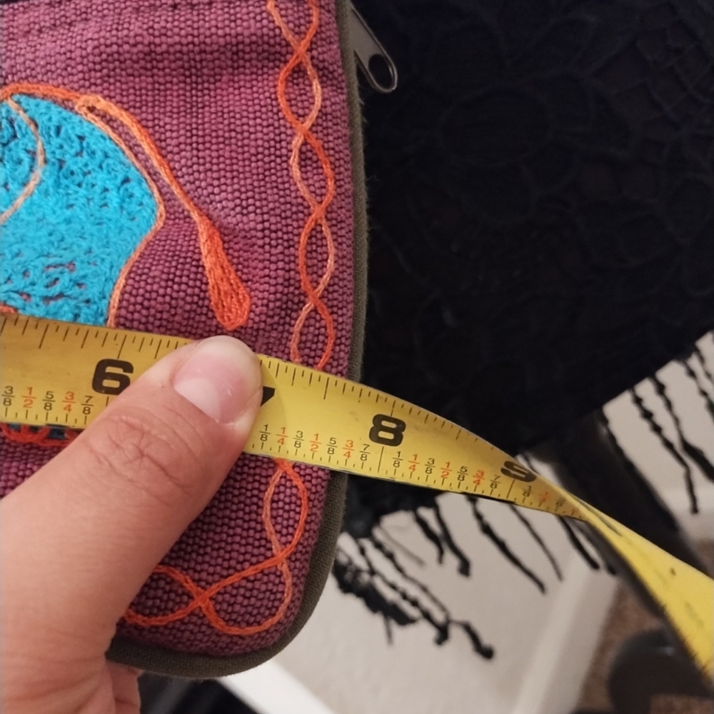 Source Unknown Multicolor Elephant Crossbody Bag - image 4